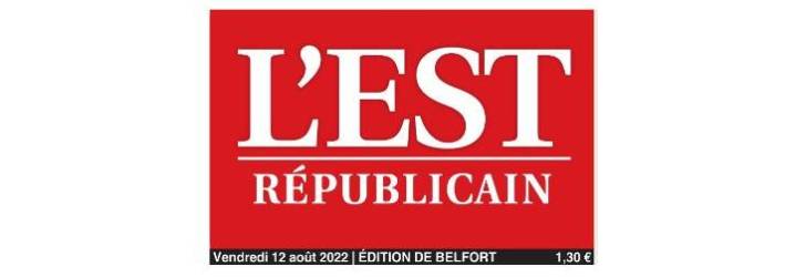 Revue de presse -  Est Républicain -12/08/22