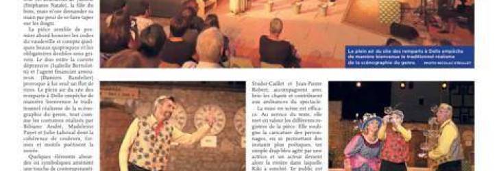 Revue de Presse Quotidien Jurasien