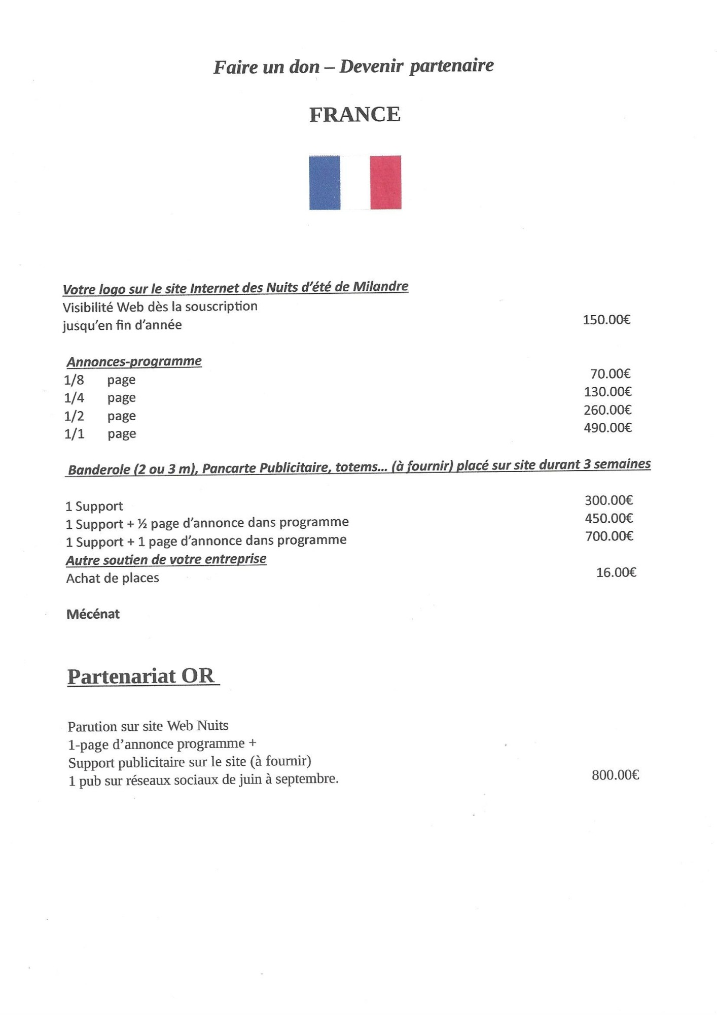 partenaire France